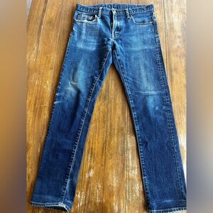 Uniqlo Slim Selvedge Jeans 30x30